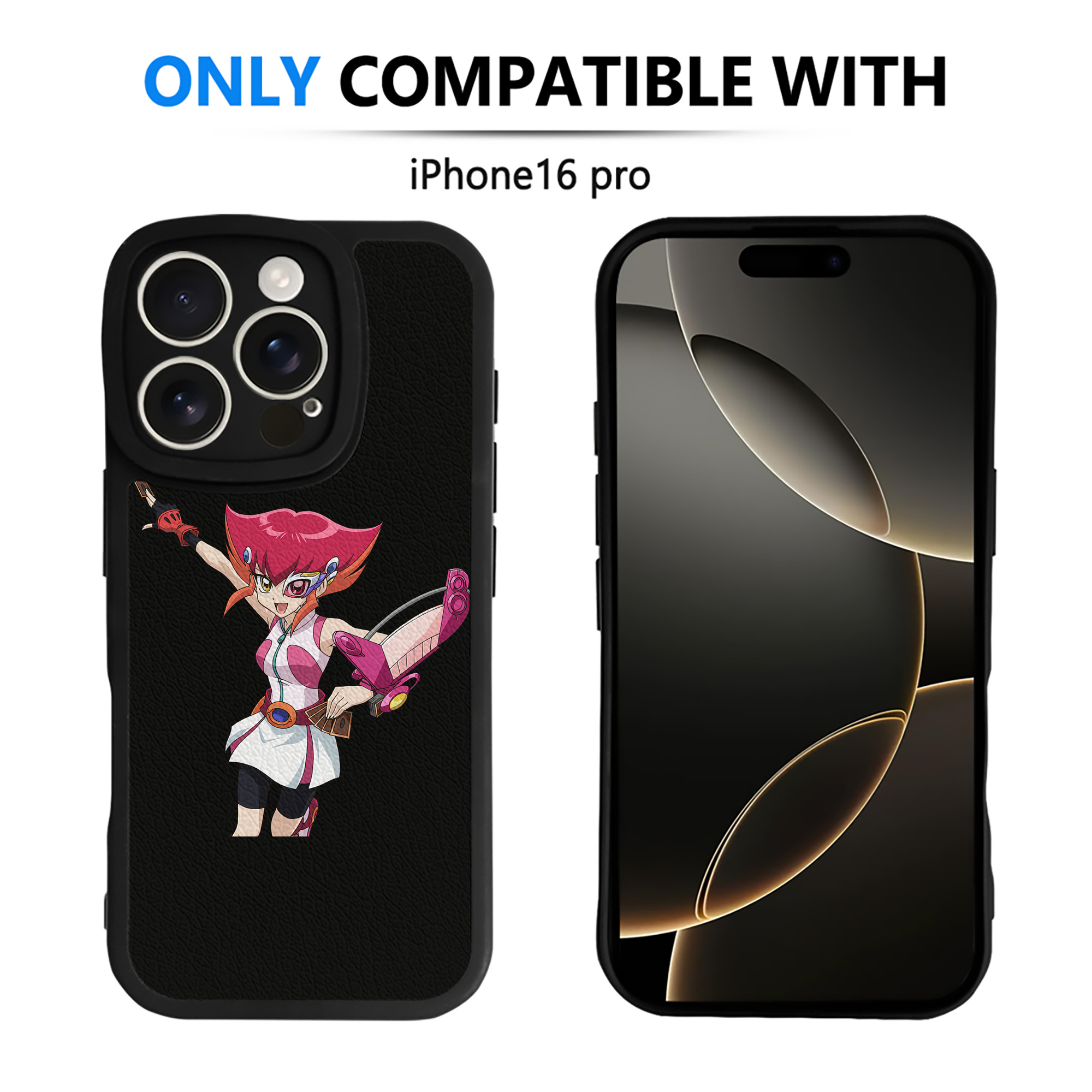 遊☆戯☆王 Yu-Gi-Oh! 【iPhone 16シリーズ対応】シリコンスマホケース（レザー調） 材質：シリコン